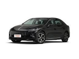 2024 Hongqi Eqm5 610km Color Negro Coche de largo alcance con ventilación eficiente del asiento