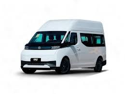 Farizon Super Van Nuevo vehículo comercial de energía con asientos traseros plegados