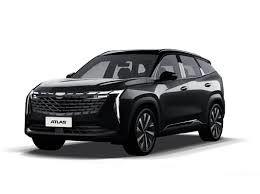 Color negro Geely Atlas Boue SUV Automóvil de gasolina Vehículo con tracción delantera