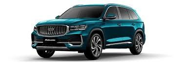 Moderno SUV Geely Manjaro Color Verde Alta Velocidad 5 asientos SUV de tamaño medio